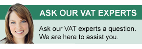 Ask our VAT Experts